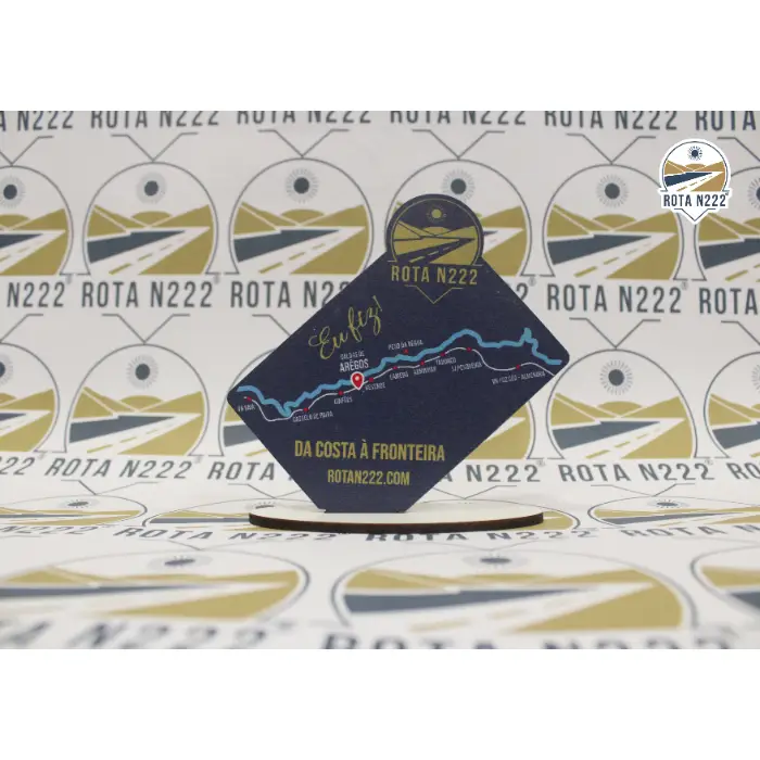Placa-Troféu Madeira Rota N222®