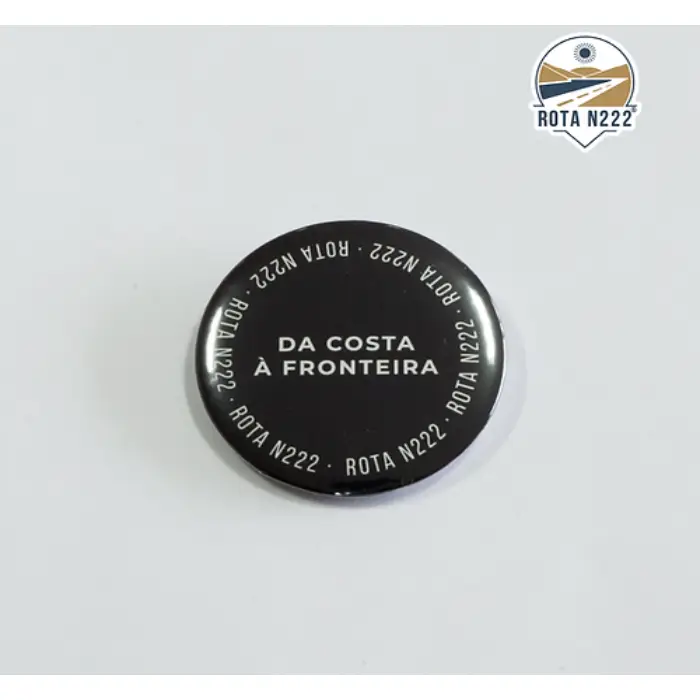 Pin de Alfinete (crachá) ROTA N222 - 5 cm Diâmetro